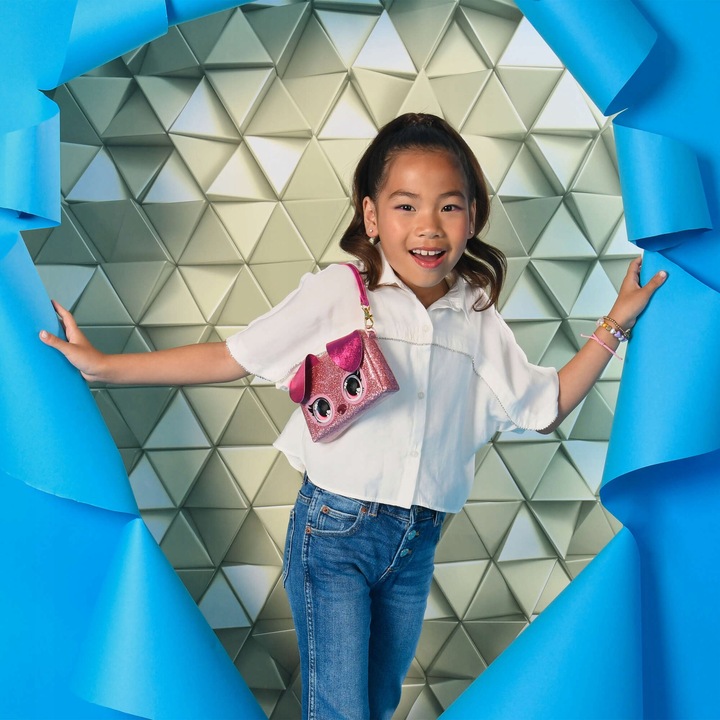 TOREBKA INTERAKTYWNA PURSE PETS DAZZLING DIVA RUCHOMYMI TĘCZOWYMI OCZAMI