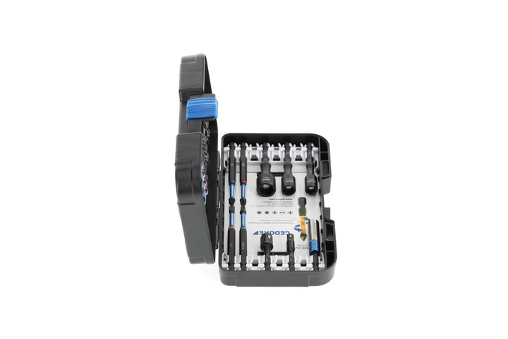 ZESTAW BITÓW SKRĘTNYCH Torsion, 42 części PH PZ TORX HEX, 666-042