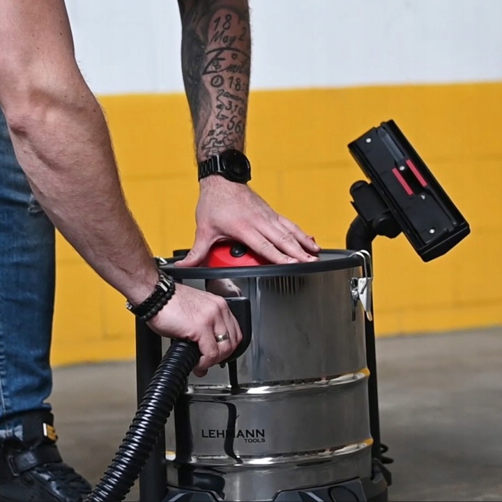 ODKURZACZ PRZEMYSŁOWY LEHMANN HADDO POPIOŁU KOMINKA GRUZU TURBO 2000W