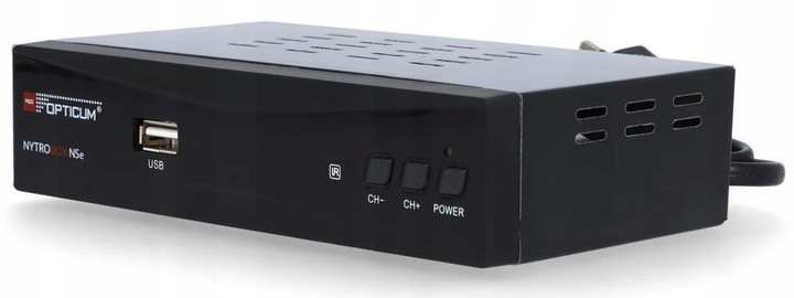 TUNER DEKODER TV NAZIEMNEJ DVB-T2/C H.265 HEVC OPTICUM NYTROBOX