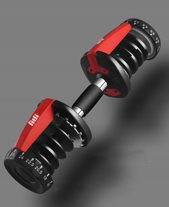 HANTLE REGULOWANE ŻELIWNE HANTEL 2,5-24KG + STOJAK szybka płynna