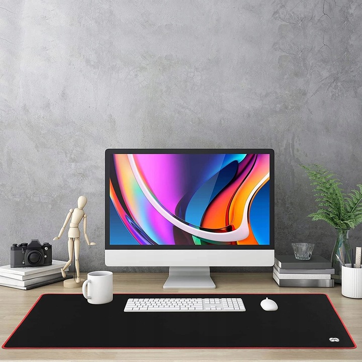 Podkładka gamingowa pod mysz klawiature 120x60cm DUŻA WODOODPORNA GUMOWA