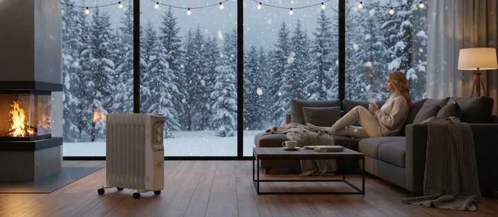 GRZEJNIK ELEKTRYCZNY OLEJOWY OLEJAK 2500W DUŻA MOC XXL 11 ŻEBEREK