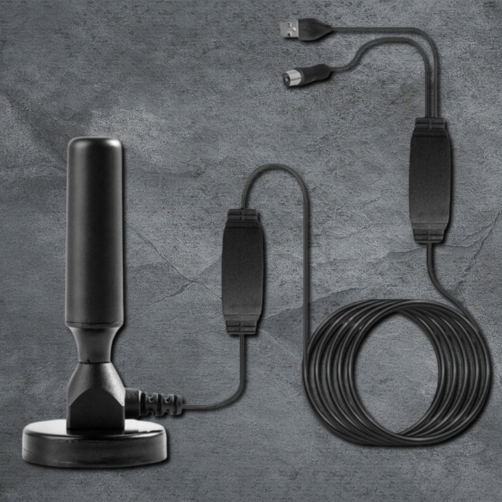 MOCNA ANTENA POKOJOWA DO TELEWIZJI NAZIEMNEJ DVBT2 DO POKOJU DO