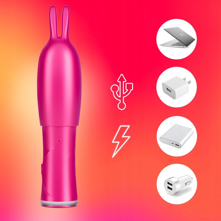 Durex Play 2w1 wibrator damski ze stymulującą końcówką ładowany przez USB