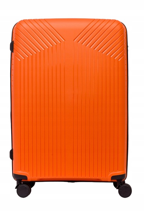 DUŻA WALIZKA PODRÓŻNA POLIPROPYLEN + POSZERZENIE SUWAKA BAGIA 100L