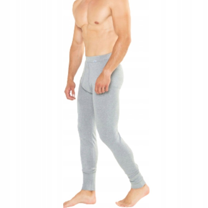 3X MĘSKIE KALESONY ZIMOWE CIEPŁE TERMO POLAROWE BAWEŁNA 3 KOLORY S/M