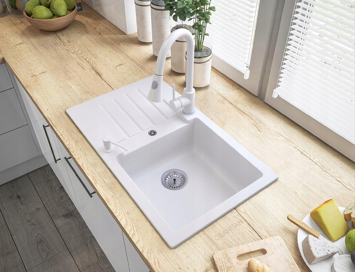 SYFON MANUALNY JEDNOKOMOROWY ZLEWOZMYWAKOWY KUCHENNY ANTYPRZELEWOWY