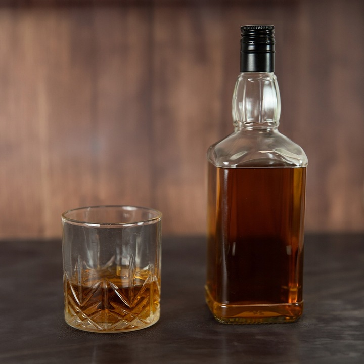 10x Butelki szklane DANIELS 700 ml na Nalewki Whisky Brandy 0,7L 700ml