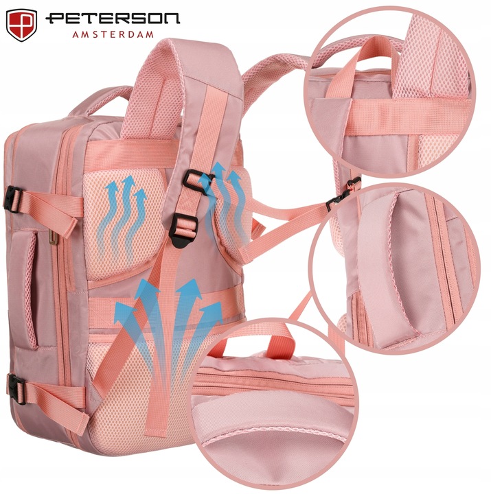 Plecak do samolotu Wizzair 40x30x20 torba bagaż podręczny podróżny pojemny