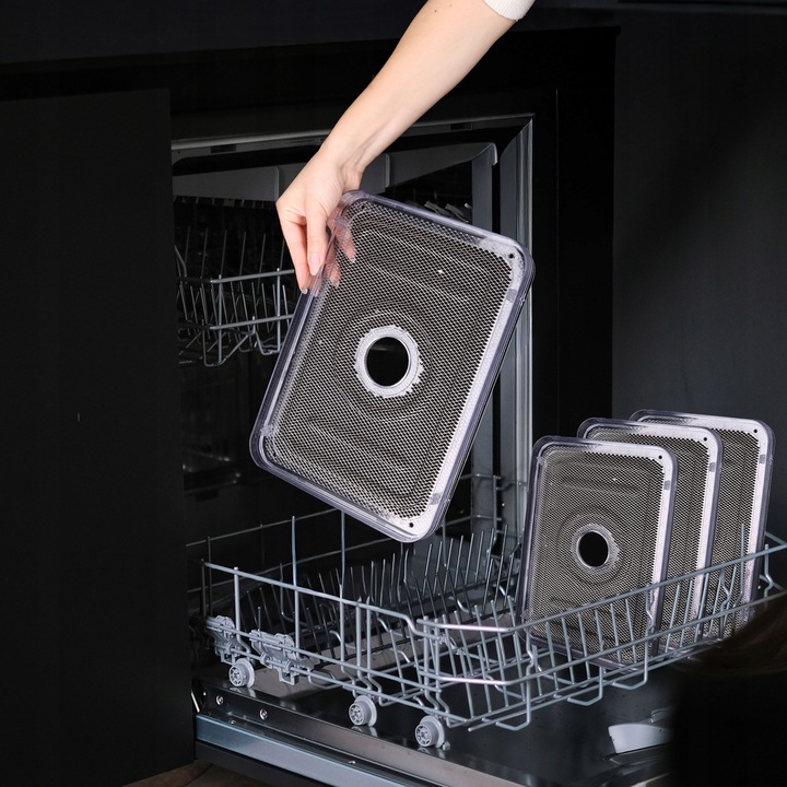 Suszarka do grzybów owoców ATEST PZH stalowe sita HEVA duża aż