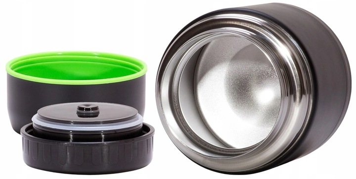 TERMOS OBIADOWY STALOWY LUNCH MISECZKA 500 ml 0,5l