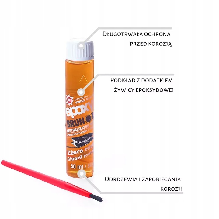 Odrdzewiacz Neutralizator rdzy Brunox 30ml