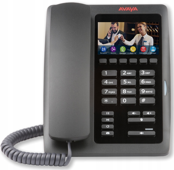 Telefon IP Phone VOIP Avaya H249 Nowy Czarny