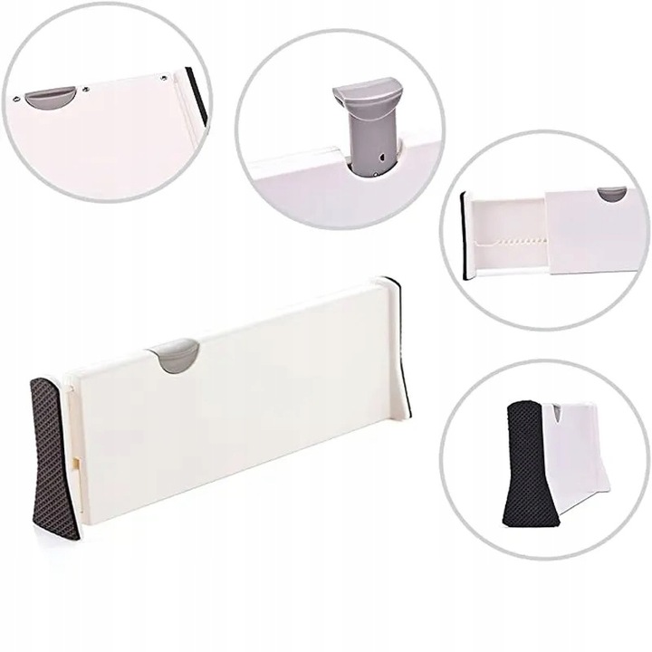ORGANIZER DO SZUFLADY PRZEGRODA REGULOWANA SEPARATOR SZUFLAD
