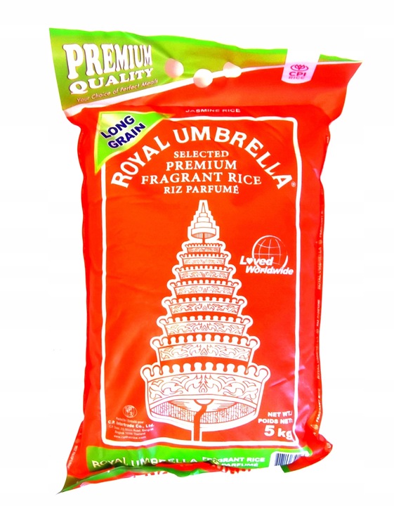Ryż jaśminowy Premium Quality 5kg - Royal Umbrella