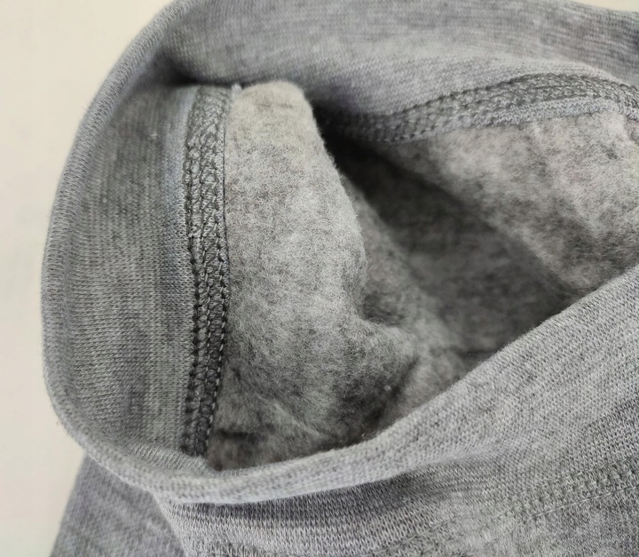 Komplet Kalesony Podkoszulek Bawełniany Ocieplany Męski Zimowy Ciepły