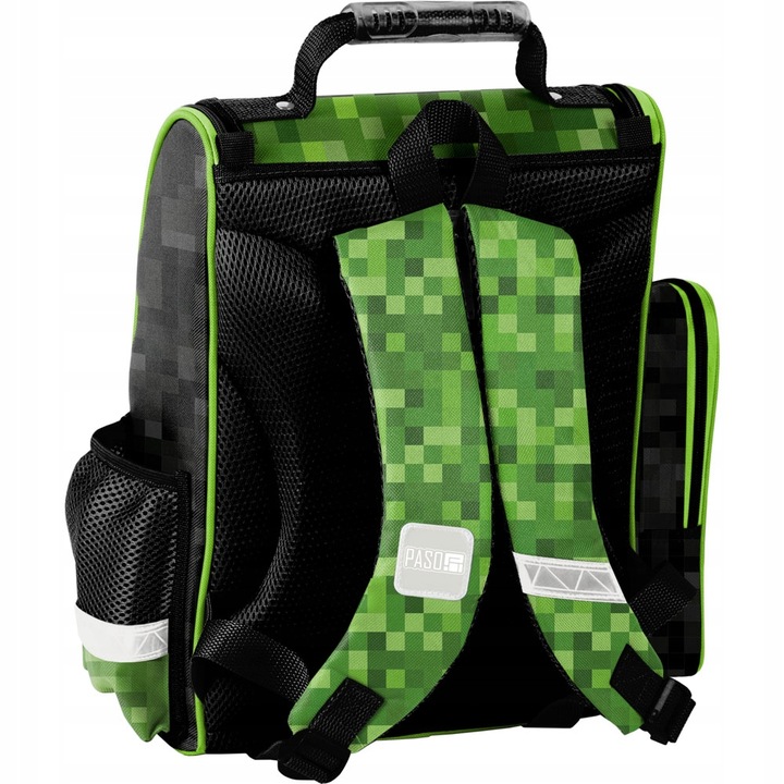 TORNISTER PLECAK SZKOLNY PIÓRNIK WOREK ZESTAW ŚNIADANIOWY PIKSELE