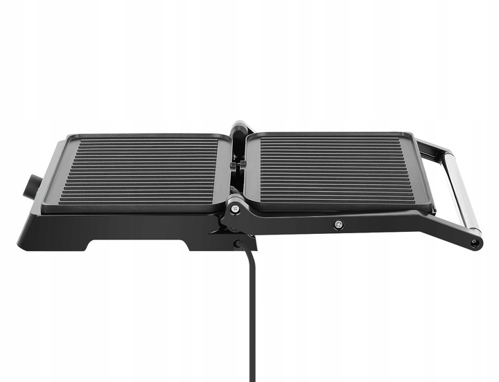 Grill elektryczny opiekacz rozkładany REGULACJA TEMPERATURY DUŻA MOC