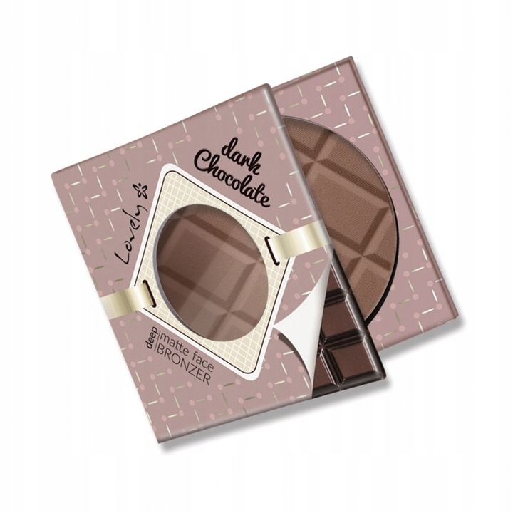 Dark Chocolate Deep Matte Face Bronzer czekoladowy