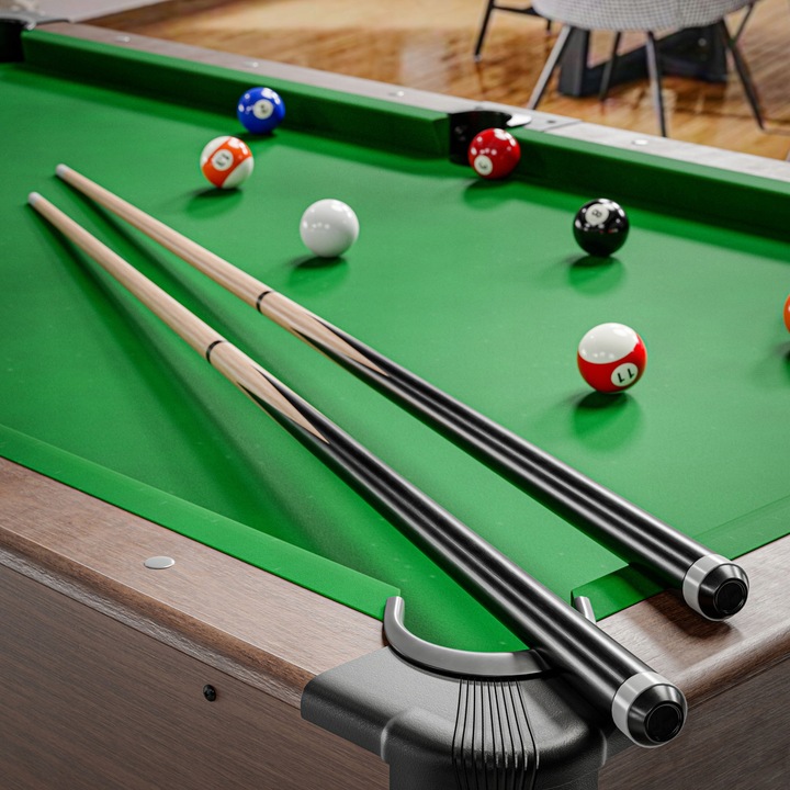 Kij do bilarda składany 2-częściowy kij bilardowy składany 145 cm