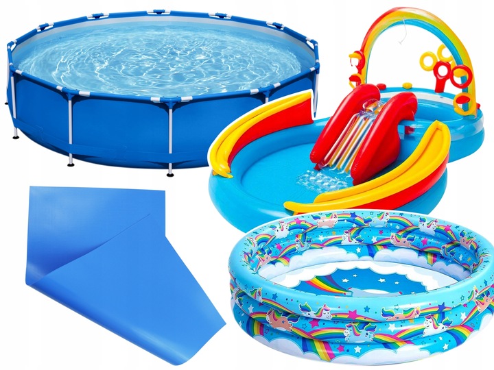 Łata do basenów materacy PVC klejenie sucho mokro 50cm x 27cm