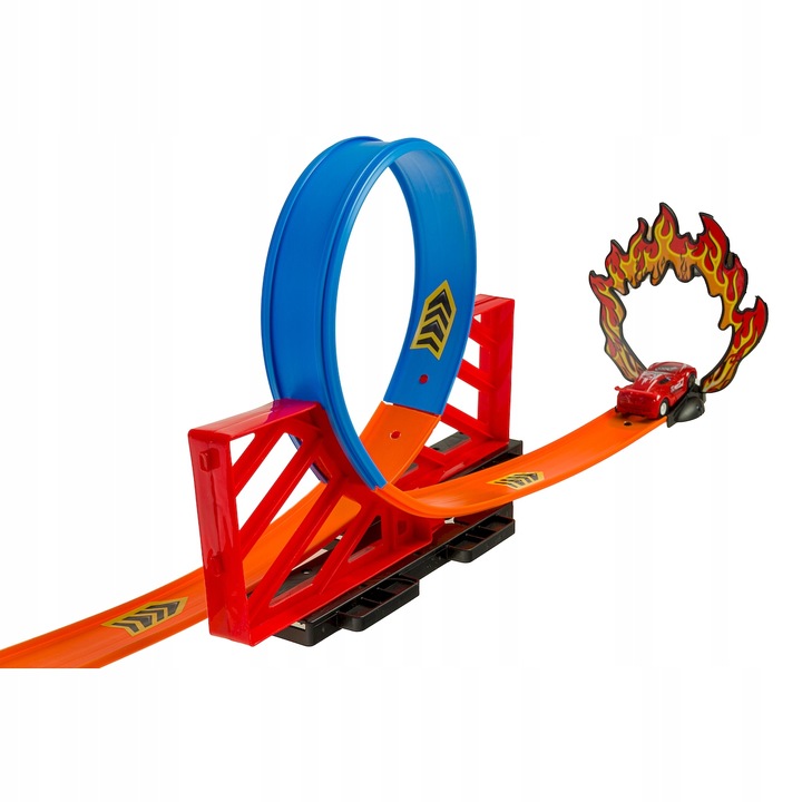 TOR WYŚCIGOWY 3 PĘTLE DLA SAMOCHODZIKÓW AUTKA 3+