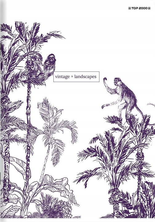 10X ZESZYT TOP 2000 A5 60 KARTEK, KRATKA +MARGINES