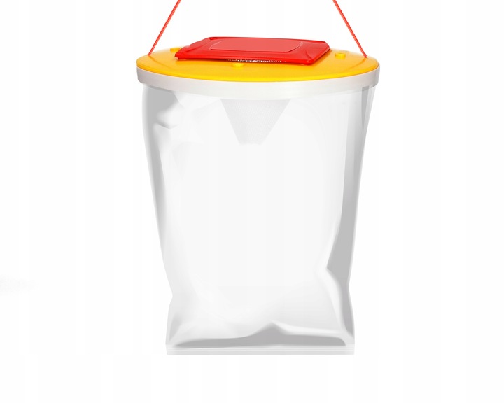 ŚRODEK WOREK PUŁAPKA NA MUCHY KOMARY OSY MESZKI NO PEST FLY CATCHER (3 SZT)