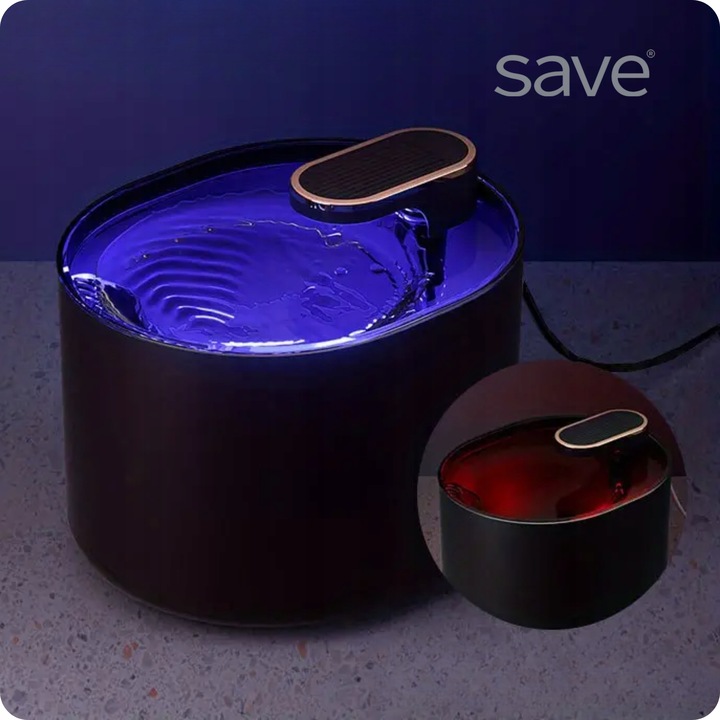 POIDEŁKO AUTOMATYCZNE FONTANNA DLA KOTA PSA AUTOMATYCZNE CZUJNIK RUCHU