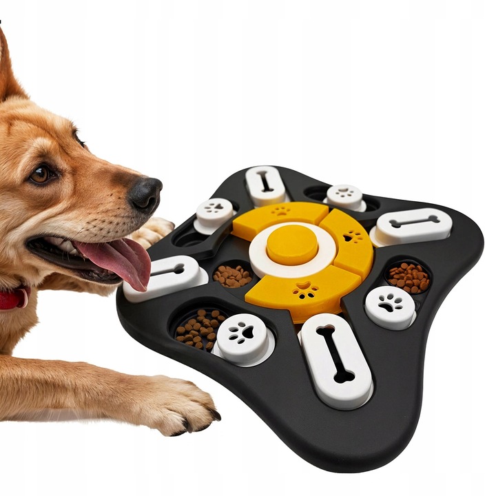 INTERAKTYWNA ZABAWKA WĘCHOWA DLA PSA mata edukacyjna na przysmaki Mersjo