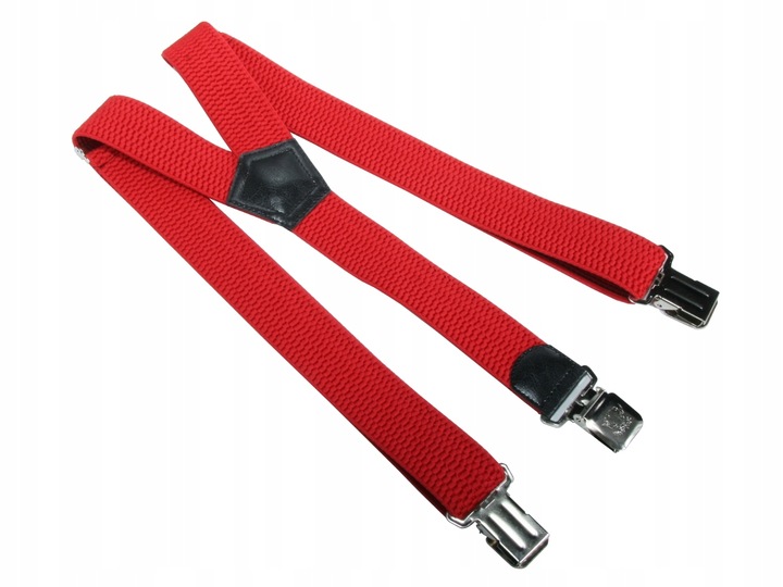 SZELKI DO SPODNI MĘSKIE - CZERWONE (E2)