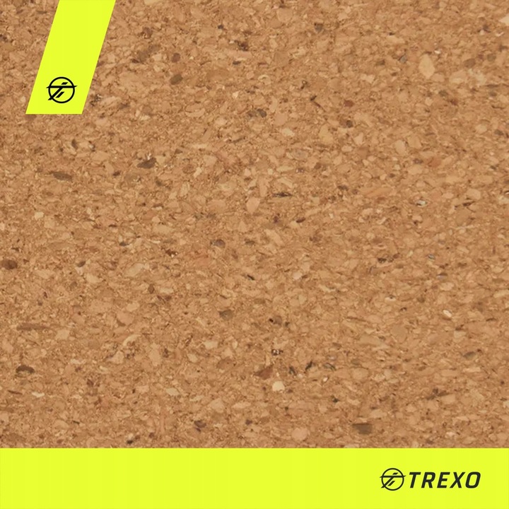 Kostka do jogi pilates TREXO korkowa TXO-B4Z077-NC NATURALNA TRWAŁA 22x14x7