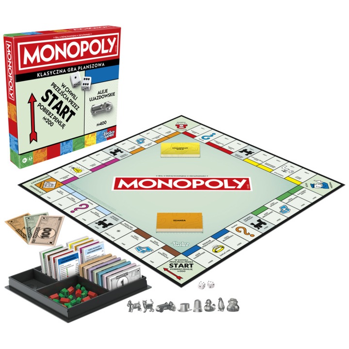 Gra Monopoly Classic Refresh Polska Wersja Hasbro G0009
