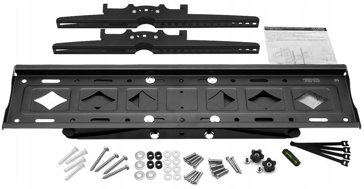 UCHWYT DO TELEWIZORA 32-85 CALI obrotowy EXTRA MOCNY DO 45KG wieszak TV hak