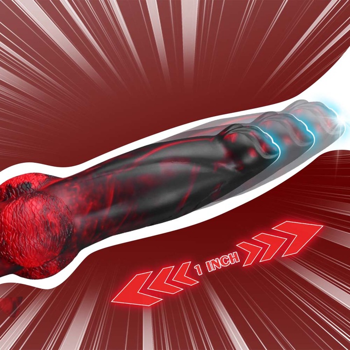 Analne Dildo Wibrujące z pilotem,7 trybów stymulacji Kontrola aplikacji APP