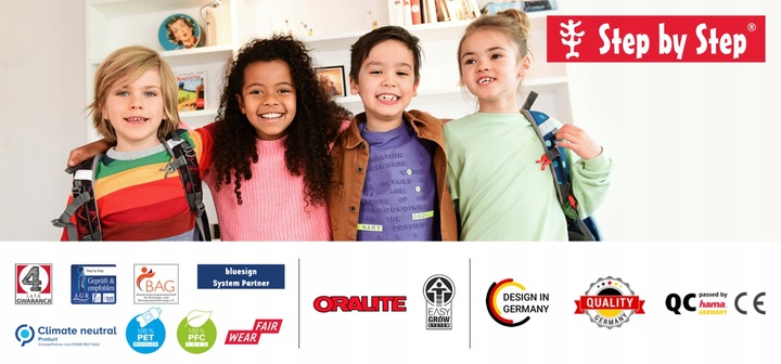 STEP BY STEP Portfel młodzieżowy Sky Rocket