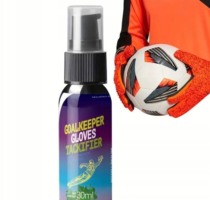 NAJLEPSZY KLEJ 30ml do Rękawic Bramkarskich w sprayu ORYGINAŁ REAL 30