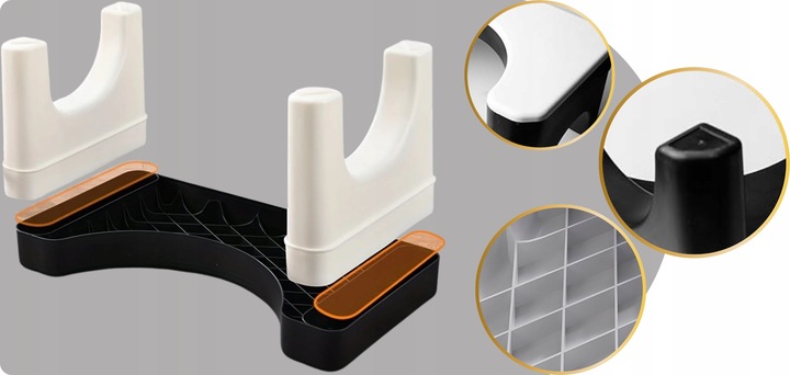 PODNÓŻEK TOALETOWY PODEST ŁAZIENKOWY STOŁEK TABORET SCHODEK TOALETY