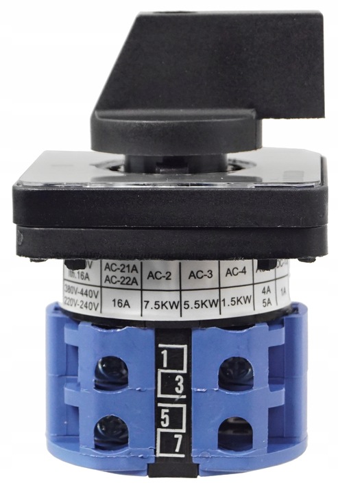 ŁĄCZNIK KRZYWKOWY 16A 0-1 3F TABLICOWY IP65