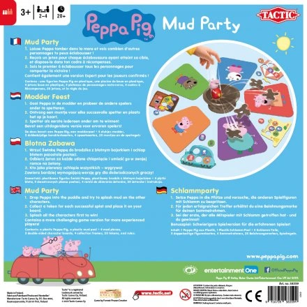 Tactic Gra Świnka Peppa - błotna zabawa
