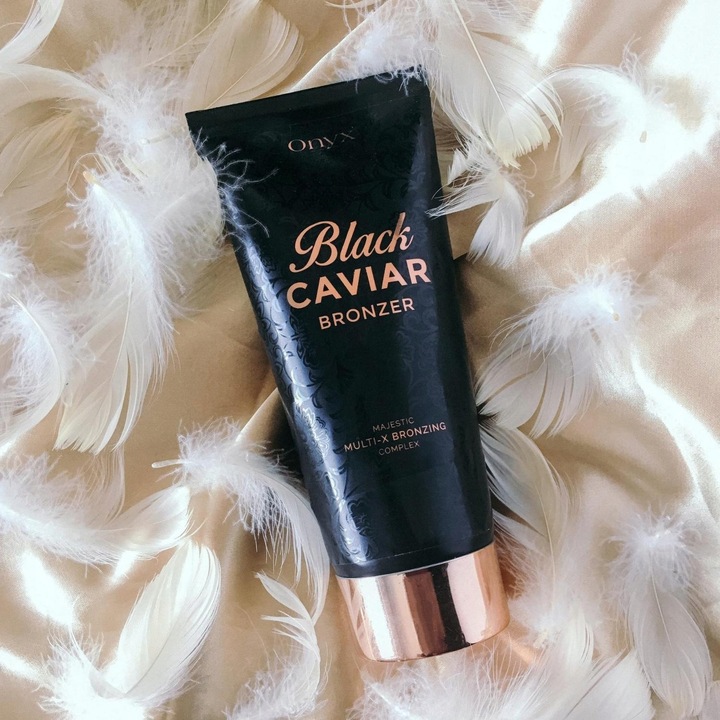 Onyx Black Caviar mocny ciemny bronzer do opalania w solarium +próbki
