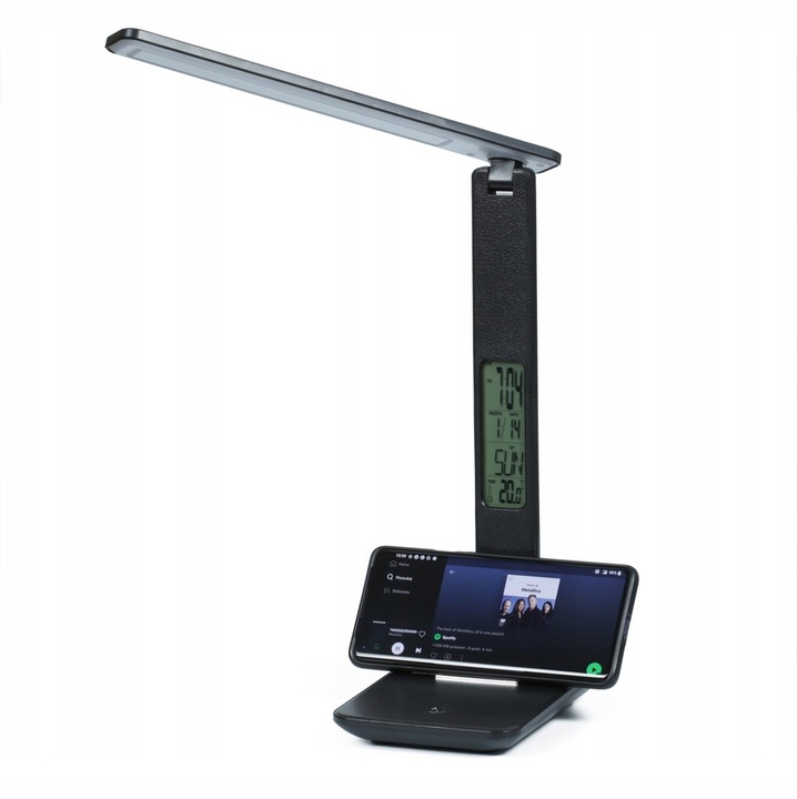 Lampka LED Biurkowa Szkolna 3 BARWY 3 MOCE WYŚWIETLACZ LCD ZEGAR