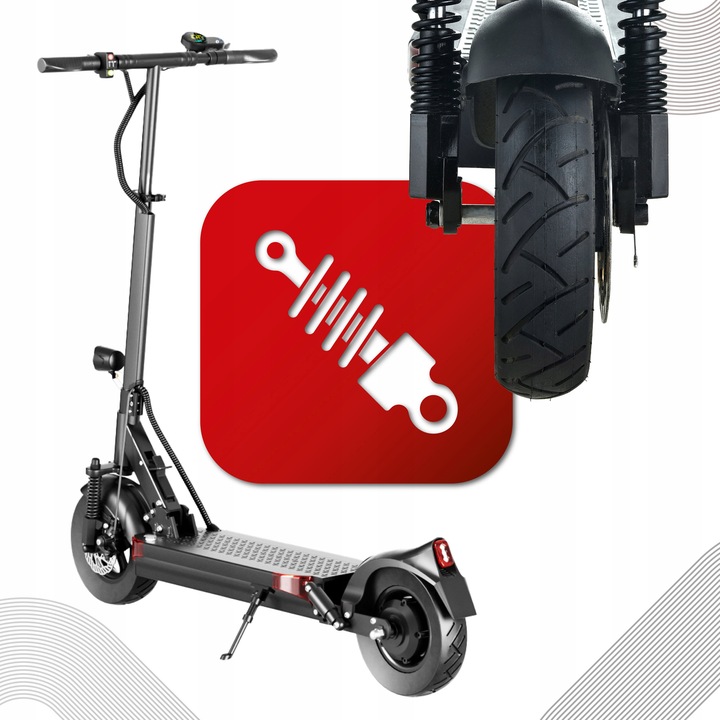 Hulajnoga elektryczna Motus Pro 10 koła pneumatyczne 10 " 55km 600W