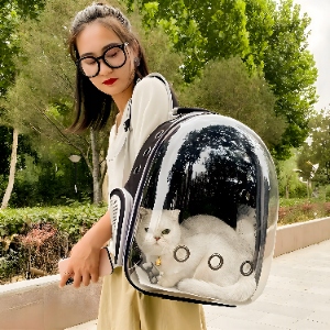 TRANSPORTER PLECAK TORBA PRZEZROCZYSTA DLA KOTA PSA ZWIERZĄT