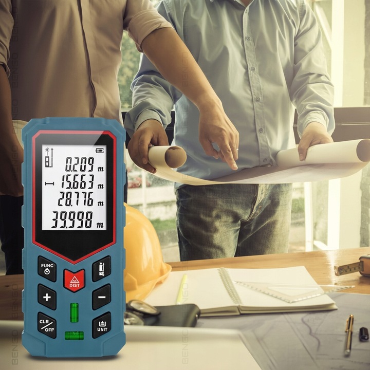 DALMIERZ LASEROWY POZIOMICA MIERNIK ODLEGŁOŚCI CYFROWY KĄTOMIERZ