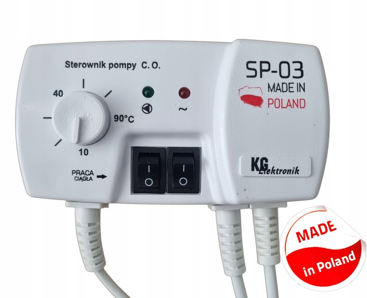 STEROWNIK DO POMPY C.O. SP-03 KG Elektronik