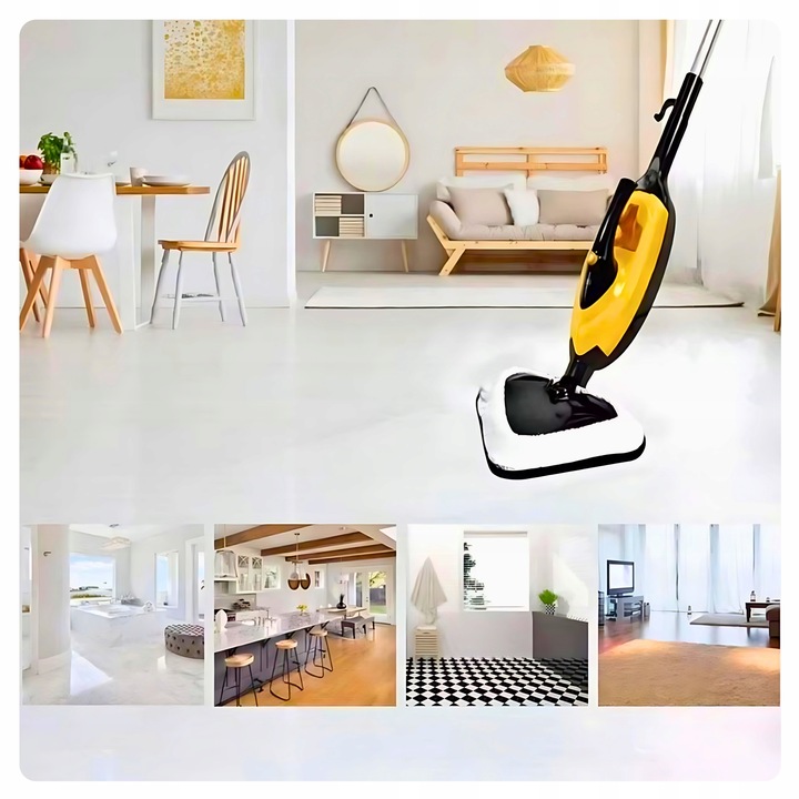 6 x NAKŁADKI WKŁAD do MOPA PAROWEGO 100% MIKROFIBRY UNIWERSALNE