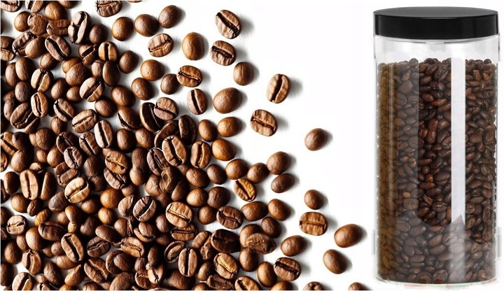 12x Słoik Plastikowy PET Pojemniki 1,5l Makaron Żywność Pojemnik 1500ml