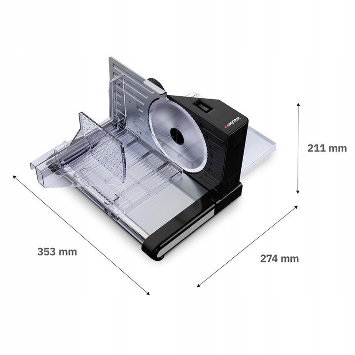 KRAJALNICA ELEKTRYCZNA WEBBER INOX 160W DO CHLEBA WĘDLIN SERA
